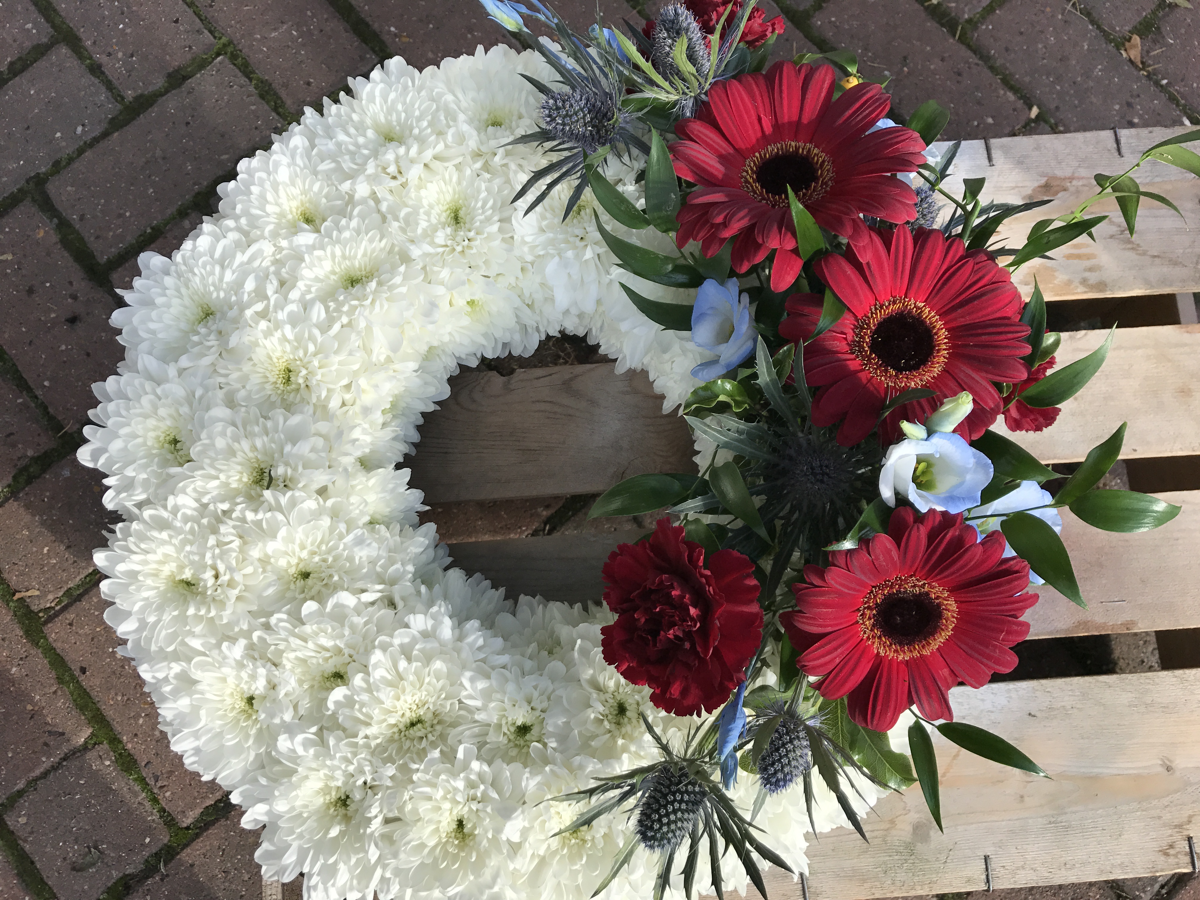 F109-wreath ring-funeral